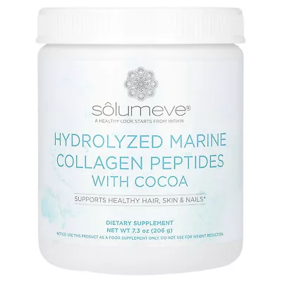 Hydrolyzed Marine Collagen Peptides With Cocoa 7.3 Oz (206 G) • $13.97