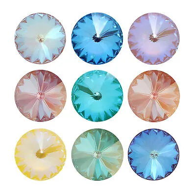 Superior PRIMERO 1122 Rivoli Round Stones Crystals * NEWEST Crystal Effects • $3.25