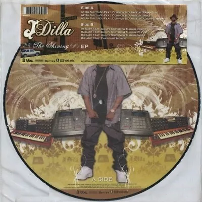 J Dilla The Shining EP Picture Disc Vinyl Very Rare! • £250