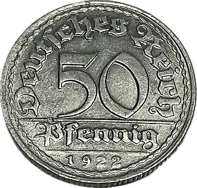 Germany - 1922- 50 Pfennig • £1.29