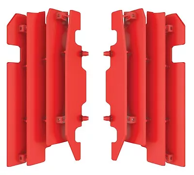 Honda Radiator Louvers CR 125 250 2000 - 2004 CRF 450 R 2003 - 04 RED MOTOCROSS • $36.38