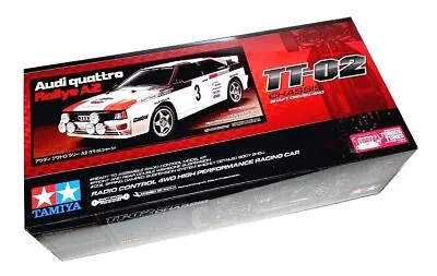 TAMIYA 58667 EP RC Car 1/10 Audi Quattro Rallye A2 TT02 • $377.59