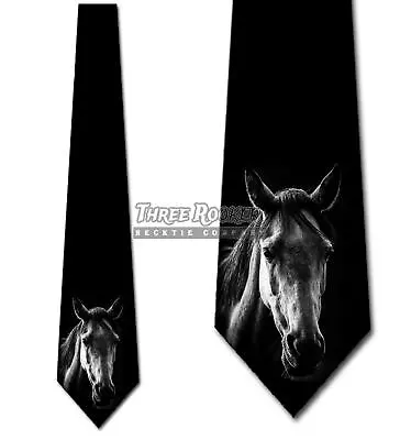 Horse Ties Mens Animal Equestrian Necktie • $18.75