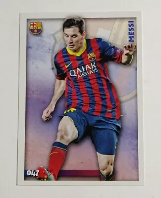 2014-15 Mundicromo Las Fichas Quiz De La Liga 2015 Lionel Messi Rare Card #047 • £12.59