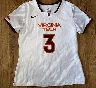 2019 Nike Virginia Tech Hokies #3 Julia Bolte Game Worn Womens Lacrosse Jersey • $49.99