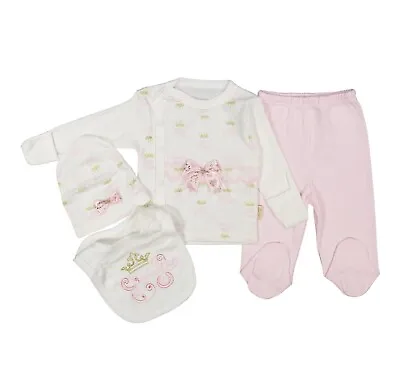 Newborn Clothes Baby Set Clothes Hospital Set 0-3months  Baby Girl Princess • £12.99
