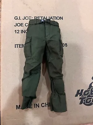 1/6 Scale Hot Toys MMS206 Joe Colton GI Joe Retaliation Od Green Pants Belt • $75.99