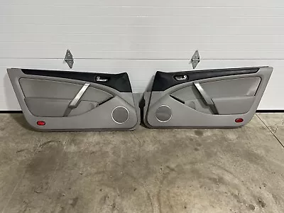 06-07 Infiniti G35 Coupe Front LH/RH Door Trim Panel Grey (W) OEM • $259