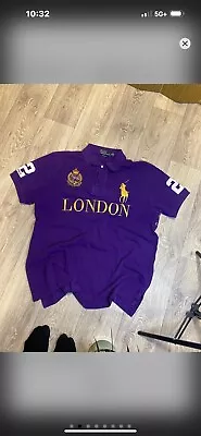 Super Rare Ralph Lauren Purple Polo • $97