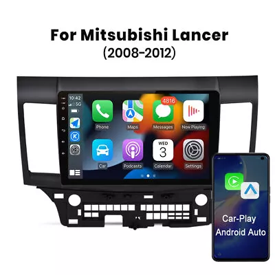 For Mitsubishi Lancer 2008-2012 Android 12 CarPlay Radio GPS Navi Stereo 1+32GB • $139.99