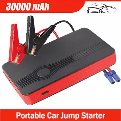 Portable 30000mAh Car Jump Starter Booster Jumper Box Power Bank Battery Charger • $21.59