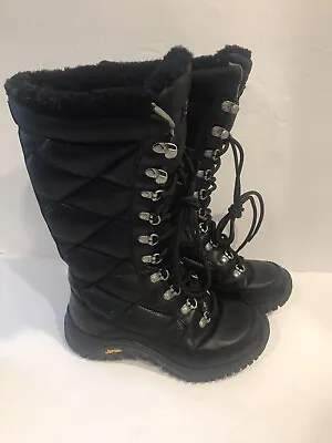 UGG AUSTRALIA KINTLA BROWNSTONE QUILTED WATERPROOF Boots 1002148  5 • $103.96