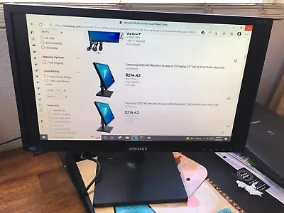 Samsung S22C450 Monitor LCD Display 22  HIGH QUALITY SOLID GREAT CONDITION NICE! • $160