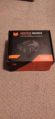 Nightfox Whisker Night Vision Goggles | Adjustable 1-10x Optical Zoom Digital • $80