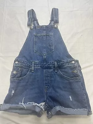 Levis Womens Shorts Overalls 5 Pocket Size Medium • $29.95