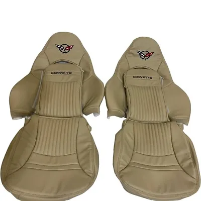 Chevy Corvette C5 Sports Seat Covers In Full Oak Foan Color (1997-2004) • $275