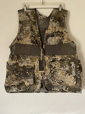 New Large Camo Redhead Prairie Dove Hunting Vest Back PouchTwo Front  Pockets • $25