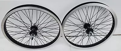 NOS Mongoose 20  BMX Freestyle Bicycle Wheel Set 3/8  48H GT Haro Redline Decade • $264