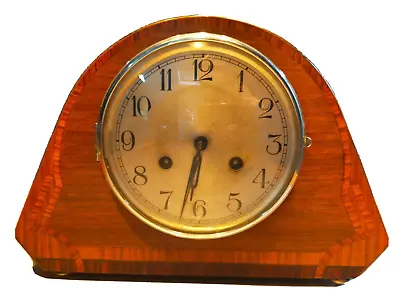 Vintage/Antique Haller German Chiming Art Deco Clock • £55