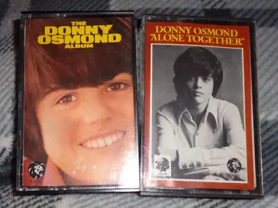 £4.99 • Buy Donny Osmond: The Donny Osmond Album & Alone Together ~ Cassette Albums
