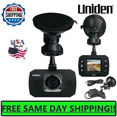 Uniden 1080P Full HD Dash Cam Car Camera Video Mount Recorder Wide View Dvr Loop • $34.75