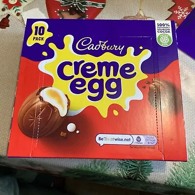 Cadbury Chocolate Creme Eggs 10 Pack - Easter Egg Hunts Hampers - Free P&P • £9.95