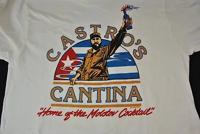 NWT Crazy Shirts Beer Castro's Cantina Men's L Large Home Of Molotov Cocktail • $49.99