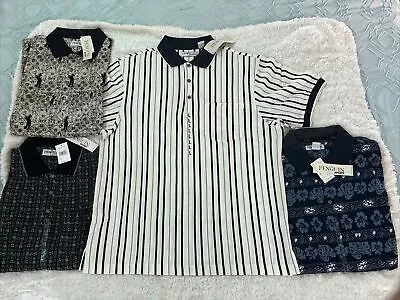 NWT Lot Of 4 Penguin Sport Men’s Large Polo Golf Shirts NEW • $39.99