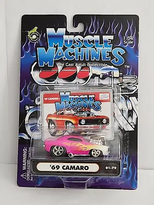 Muscle Machines 69 Camaro 01-79 1:64 • $9.29