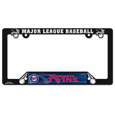 Minnesota Twins MLB Black License Plate Frame • $7.99