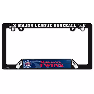 Minnesota Twins MLB License Plate Frame Black • $7.99