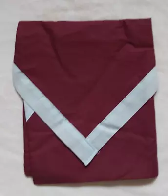 £2.95 • Buy Boy Scout Cub Scout & Girl Guide Necker Neckerchief Burgundy Blue  100% Cotton