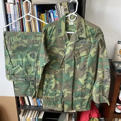 Post Vietnam ERDL Experimental Camo Jungle Fatigue Uniform • $225