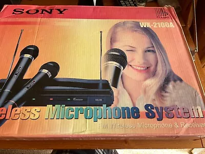 £5 • Buy Sony WK2100A Wireless Microphones And Transmitter