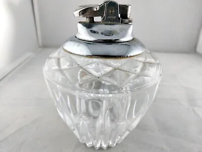 Princess House Highlighter Crystal Glass Table Lighter 4.5” X 3” Desktop Lighter • $16.95