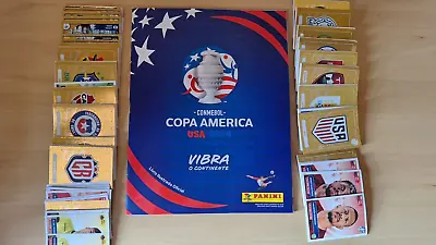 Panini Copa America Usa 2024 Sticker Album + Full Set Of Stickers • £108