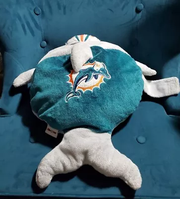 Pillow Pets: MIAMI DOLPHINS NFL Limited Edition Soft Plush.  • $26.84