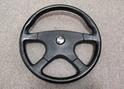 Momo Ghibli 4 Spoke Leather Steering Wheel • $440