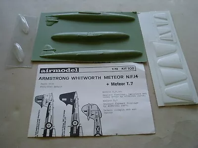 Airmodel 1:72 Aircraft Conversion Kit: Armstrong Whitworth Meteor N.F.14 & T.7 • £4