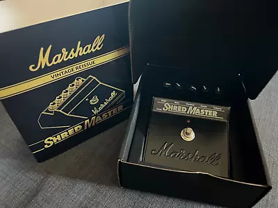 Marshall Shredmaster Overdrive Effects Pedal Black LN • $160