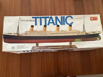 The Late Great Titanic Model • $80