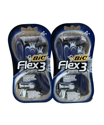 Bic Flex3 Men's Disposable Razors Lot Of 2 NEW • $17.99