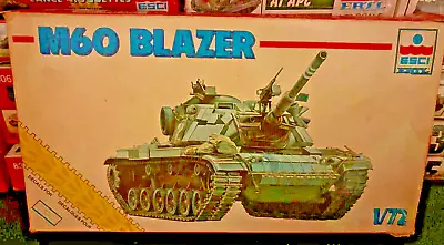 MIB ESCI 1/72 M60 BLAZER Main Battle Tank New Old Stock • $39.69