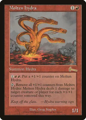 MTG Molten Hydra  - Urza's Legacy • $1.55