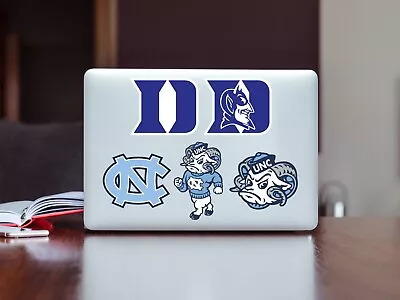 Duke Blue Devils North Carolina UNC Tar Heels Basketball Sticker Decals • $4.99