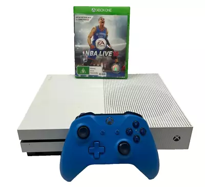 Microsoft Xbox One S 500gb Console White With Game • $169.95