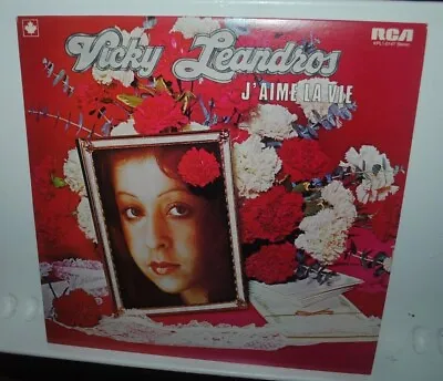 Vicky Leandros J'AIME LA VIE LP Record EX RCA KPL1-0147 Canada • $12.99