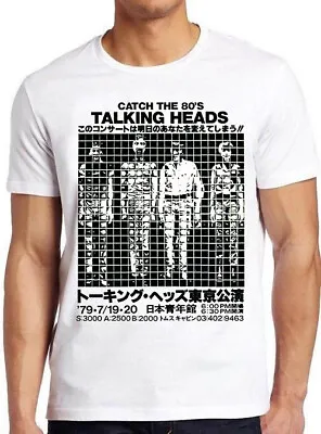 Talking Heads Japanese 1980 US Tour Catch The 80's Music Gift Tee T Shirt 7276 • £6.35