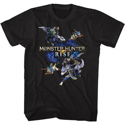 Monster Hunter Palling Around Black Gaming Shirt • $23.50