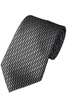 £10 • Buy Black Monochrome Mason Tie Funeral Wedding Formal For Suits Black Tie Masonic
